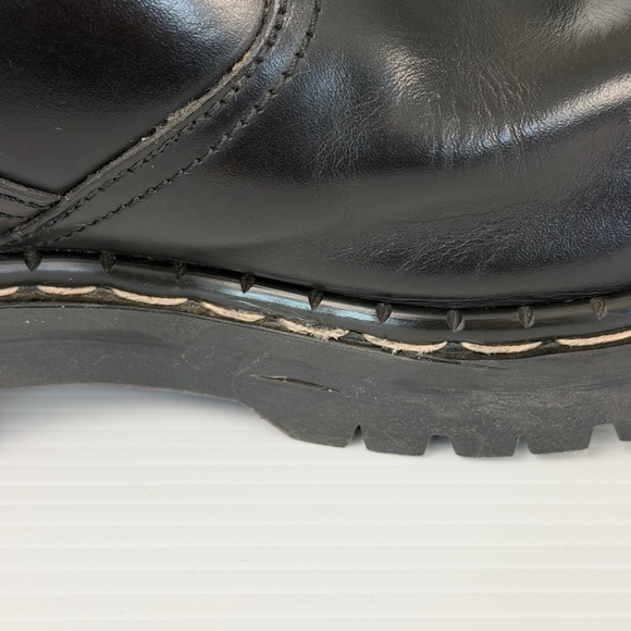 Gripfast Original England Black Leather Pull On Industrial Punk Mens US 10‎ UK 9 main image 10